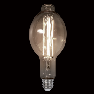 Dimmelhető vintage Led lámpa izzó, 8 W, E27, 2800-3000 K, D120 füstszínű bura