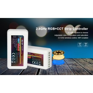 Miboxer RGB-CCT (RGB+2700K-6500K) LED szalag vezérlő 12-24V 360W 5x6A (10A)