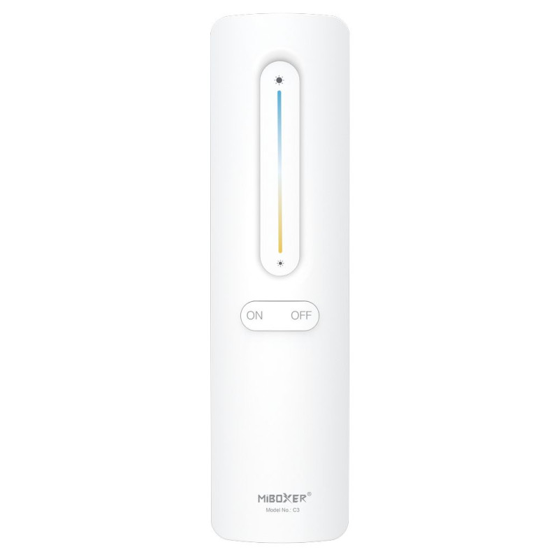 Miboxer CCT Rádiós egycsatornás távirányító Fehér