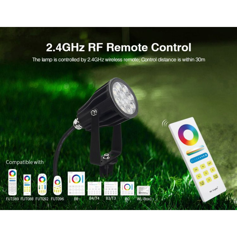 Színes RGB+CCT LED kerti lámpa szett