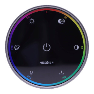 MIBOXER FUT-K6 RGB+CCT Forgógombos Távirányító RF 2.4GHz