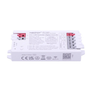 Miboxer 2in1 Univerzális LED szalag vezérlő Zigbee 3.0 12-24V 12A gyorscsatlakozóval