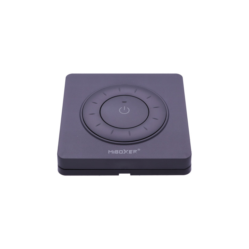 MiBoxer K3P Forgótárcsás RF Távirányító CCT LED Világításhoz 2.4GHz - Fekete