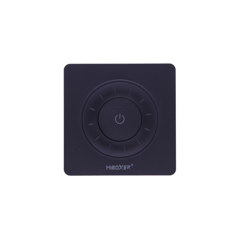 MiBoxer K3P Forgótárcsás RF Távirányító CCT LED Világításhoz 2.4GHz - Fekete