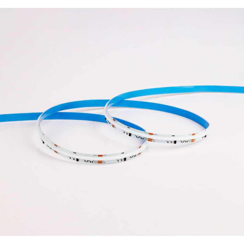 Miboxer SPI WS2811 RGB COB digitális futófény LED szalag 24VDC 10W/m