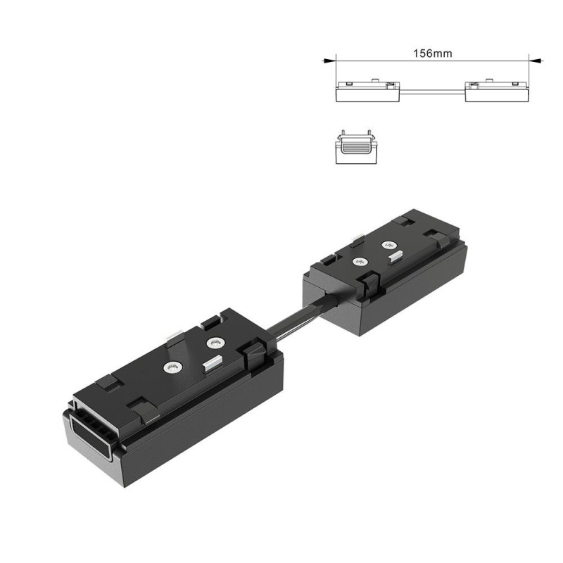Miboxer Type26 egyenes toldó csatlakozó mágneses sínrendszerhez