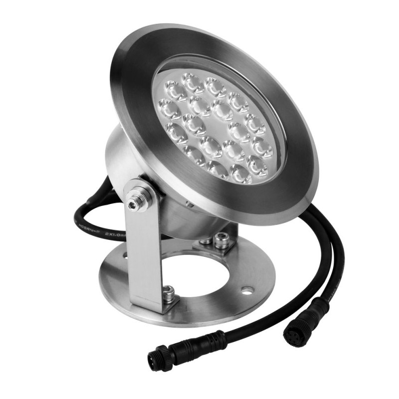 MIBOXER DMX512 9W 15° 24V RGBW (W=2700K) IP68 kültéri vizalatti lámpa