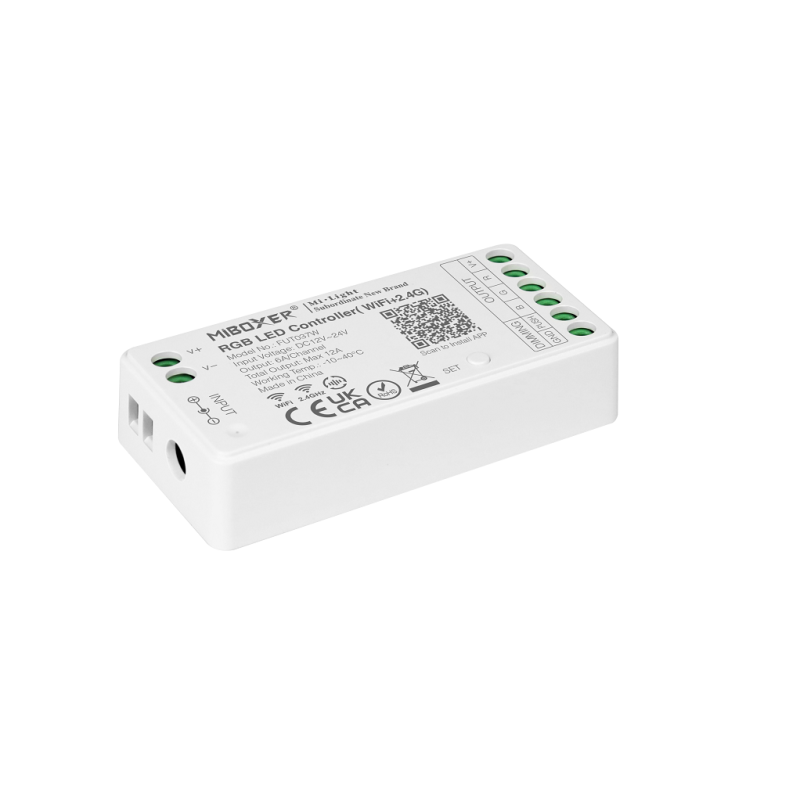 Miboxer RGBW WiFi vezérlő 12-24VDC 12A
