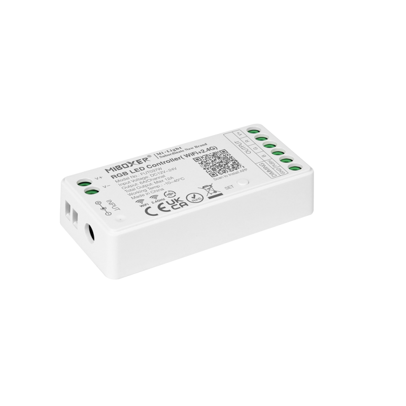 Miboxer FUT037W RGB WiFi LED szalag vezérlő 12-24VDC 12A
