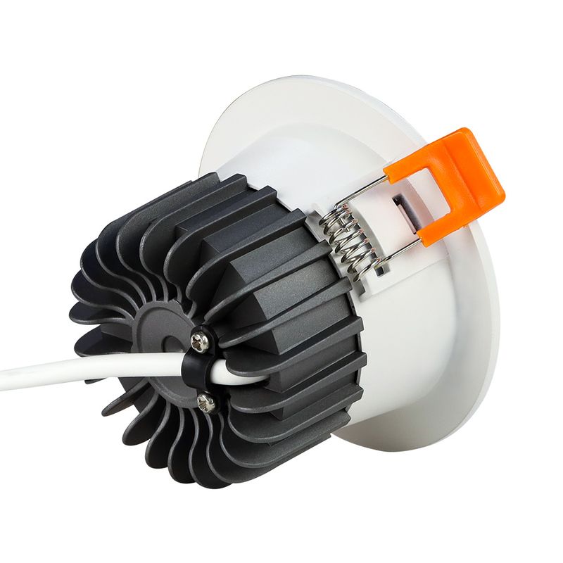 Miboxer (Mi-Light) LED panel kerek tükröződésmentes 6W 550lm RGB-CCT színes és állítható fehér árnyalat