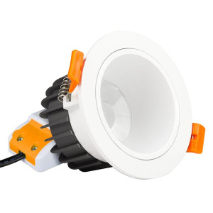 Miboxer (Mi-Light) LED panel kerek tükröződésmentes 6W 550lm RGB-CCT színes és állítható fehér árnyalat