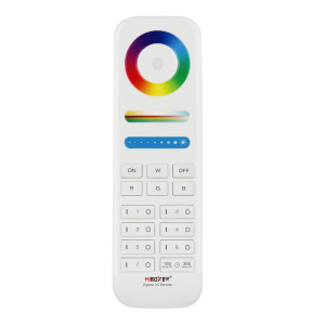 Miboxer FUT089Z RF Zigbee 3.0 RGB-CCT 8 zonás távirányító