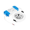Miboxer (Mi-Light) LED kerek mélysugárzó 6W 500lm CCT állítható fehér árnyalat, Triac dimmelés