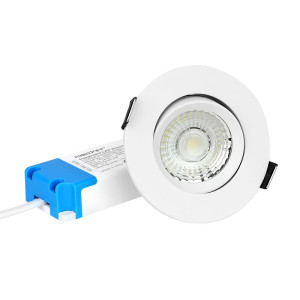 Miboxer (Mi-Light) LED kerek mélysugárzó 6W 500lm CCT állítható fehér árnyalat, Zigbee 3.0