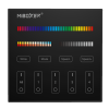 Mi-Light RGB-CCT LED 4 csatornás fali távirányító Fekete