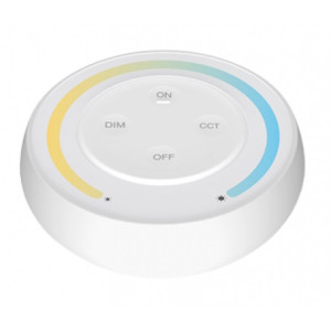 Miboxer Sunrise 1 csatornás CCT kerek rádiós távirányító fehér
