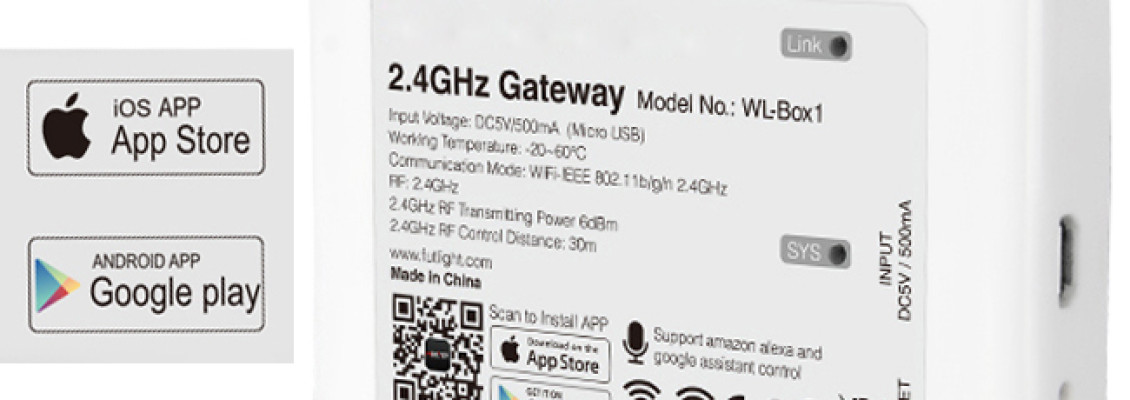 Miboxer WiFi 2,4GHz Gateway
