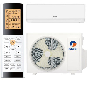 GREE Cosmo inverter 2,7 kW Split klíma szett Wi-Fi, 3D légáram
