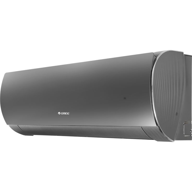 GREE Dark Pro inverter 5,3 kW Split klíma szett WiFi, 3D légáram, téliesített, sötétszürke