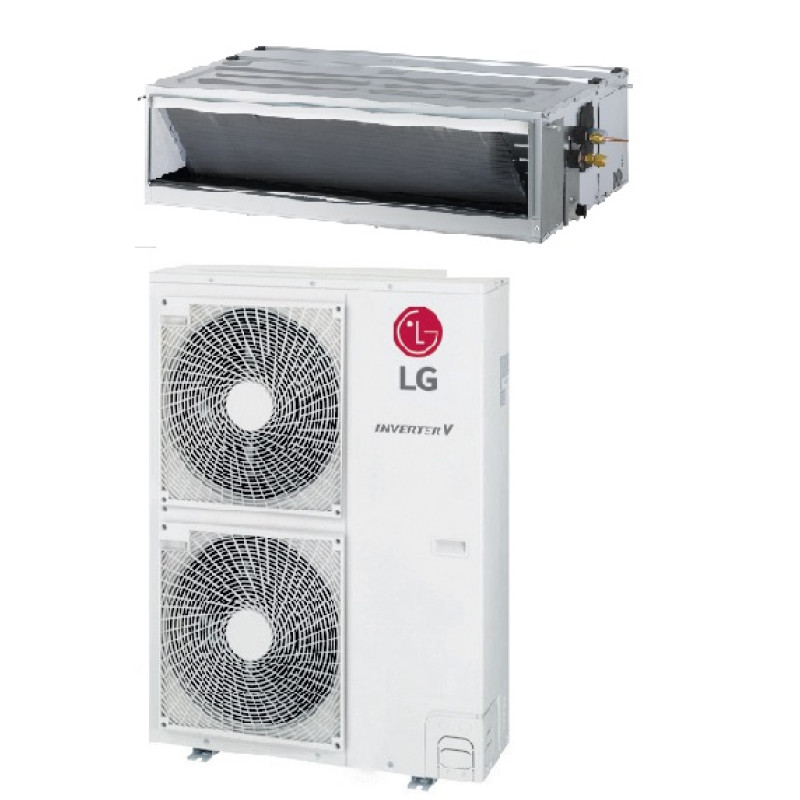 LG UM48F/UUD1 standrad légcsatornázható split klíma 14KW (R32; közepes nyomású, 1ph)