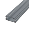 U alakú LED szalag profil SF1GR SZŰRKE színű eloxált víztiszta fedővel