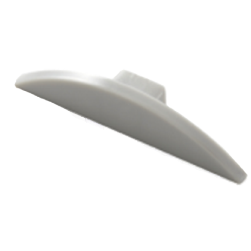 Végzáró SF4 padlóváltó LED alumínium profilhoz "Teli"