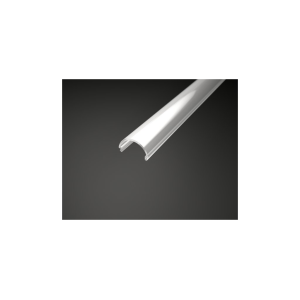 SF8 transzparens félköríves fedő LED szalag profilhoz