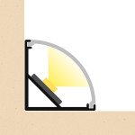 LED sarok LED profil