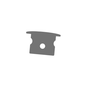 R16 végzáró szürke lyukas