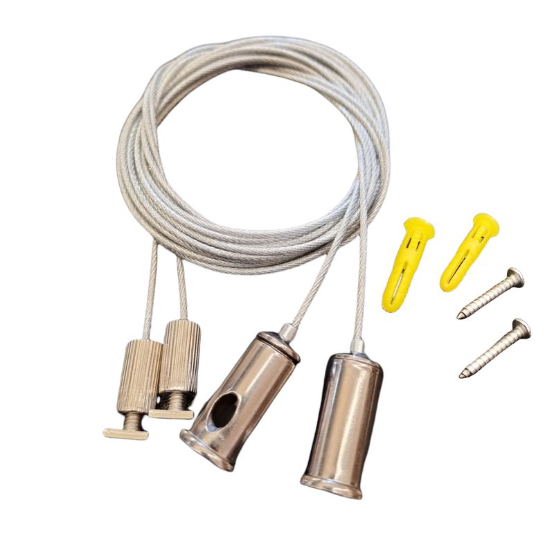 Függesztő szett (1pár) LEDPROFILES LP411 függesztett lámpaprofilhoz