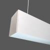 LEDPROFILES Függesztett alumínium LED lámpa profil LP411 opál fedővel 