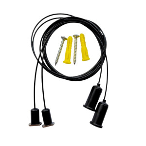 Függesztő szett SP1 lámpa LED szalag profilhoz 150cm fekete