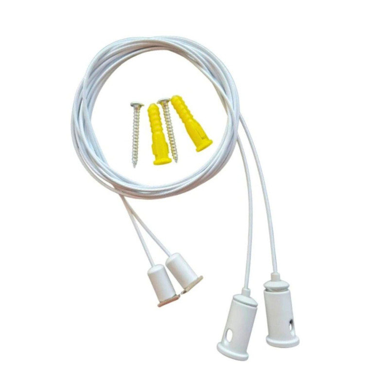 Függesztő szett SP1 lámpa LED szalag profilhoz 150cm fehér