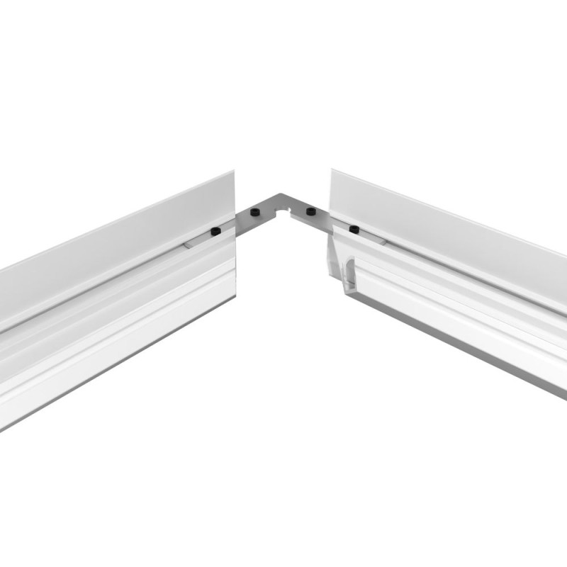 Gipszkarton CEW1 LED szalag profil rejtett világításhoz opál fedővel