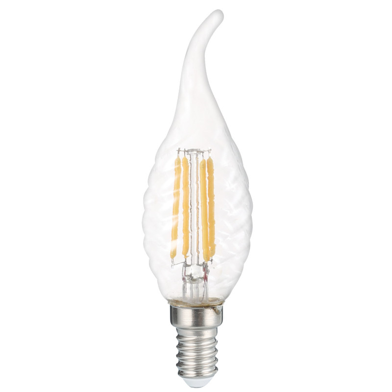 LED TWIST CANDLE TIP C35 4W 400LM E14 220-240V 2700K - FILAMENT