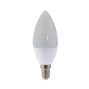 LED BULB E14 6W 220V 2700K - DIMMABLE