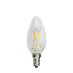 LED CANDLE C35 4W 400LM E14 175-265V 2700K FILAMENT