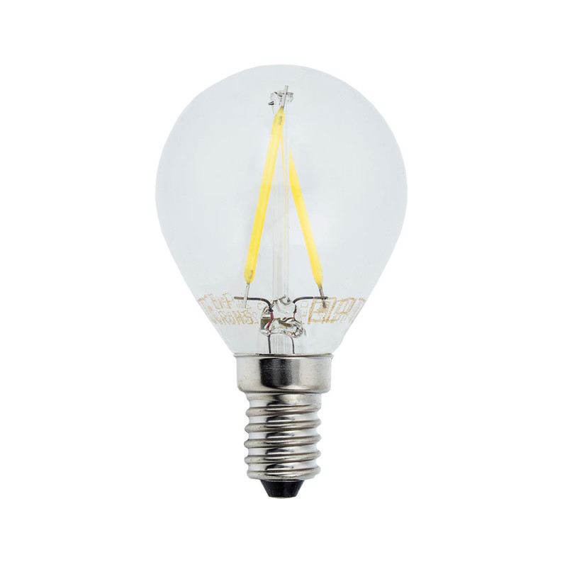 LED BULB G45 2W 200LM E14 175-265V 4500K FILAMENT