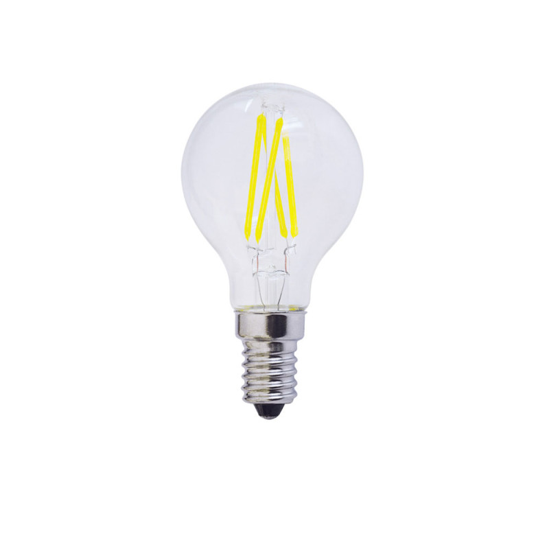 LED BULB G45 4W 400LM E14 175-265V 6000K FILAMENT