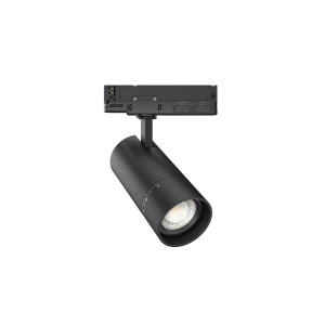 LED TRACK LIGHT 20W/25W/30W CCT-(3000K/4000K/5000K) BRIDGELUX COB CRI>90 90LM/W 220-240V - BLACK BODY