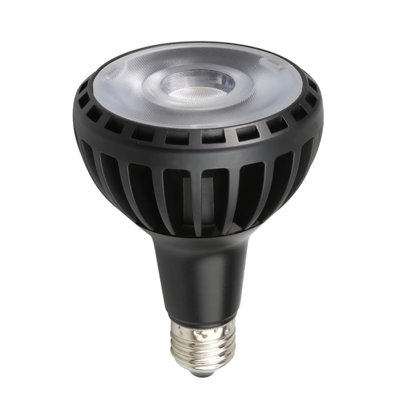 LED PAR30 25W/220V E27 2700K RA80 - BLACK