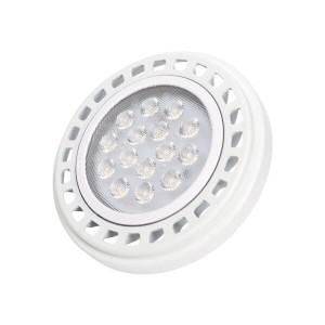 LED AR111/GU10 15W 1200LM AC175-265V 30° 4500K - ALUMINIUM