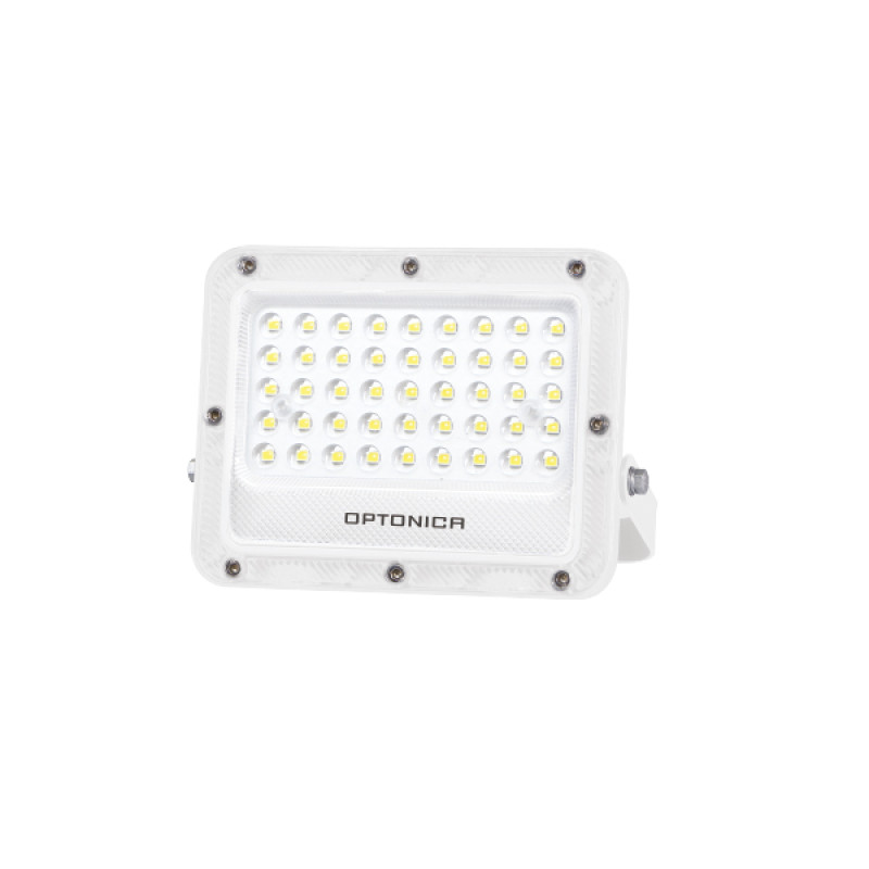 LED LUMILEDS SMD REFLEKTOR FEHÉR 30W 100lm/W AC180-265V 90° IP65 3000K MELEG FEHÉR - 30cm KÁBELLEL