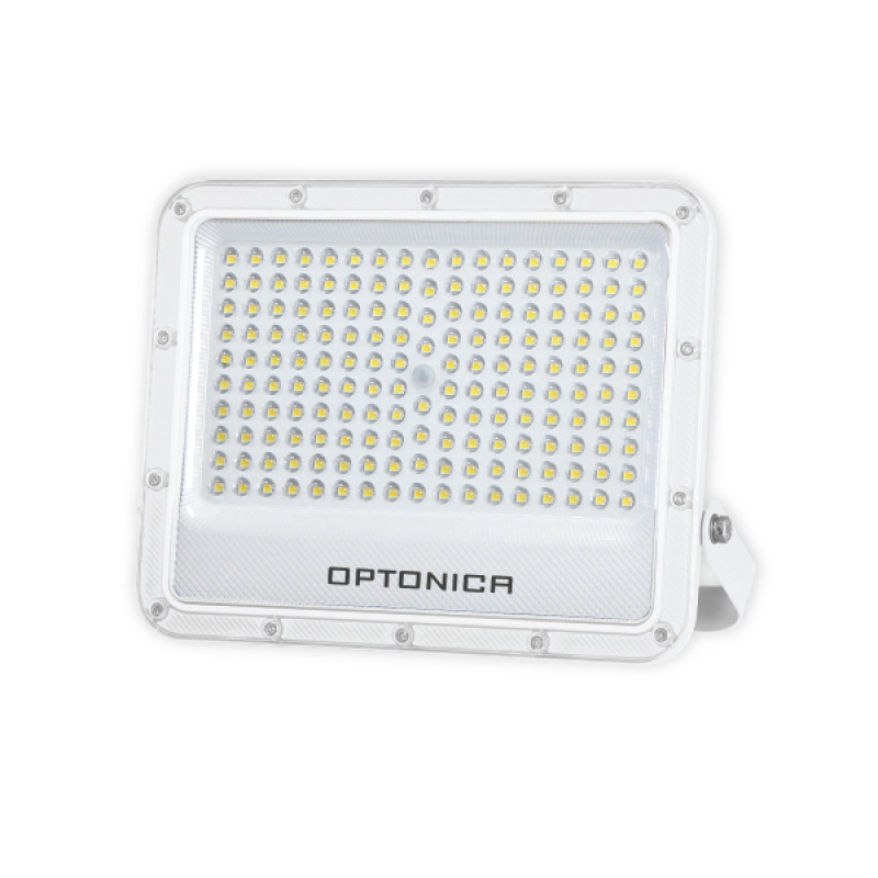 LED SMD FLOODLIGHT WHITE 100W 100lm/W AC180-265V 90° IP65 6000K - 100cm CABLE
