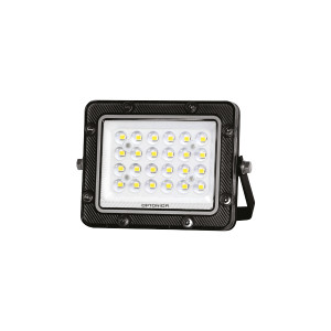 LED LUMILEDS SMD REFLEKTOR FEKETE 20W 100lm/W AC180-265V 90° IP65 4000K TERMÉSZETES FEHÉR - 30cm KÁBELLEL