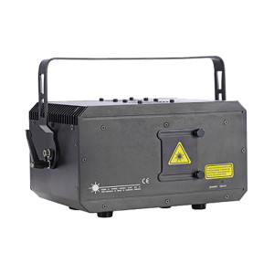 3W RGB FullColor Színpadi Animációs Lézer lámpa DMX, ILDA