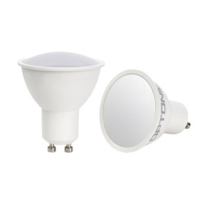 LED lámpa , égő , szpot , GU10 foglalat , 110° , 4.5 Watt , közép fehér , Optonica