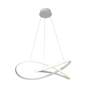 INFINITO MODERN DESIGN LED függesztett lámpa Fehér 30W 2400LM 3000K