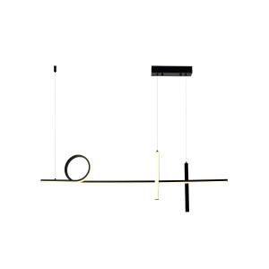 MODERN DESIGN LED lámpa függesztékek Fekete-Fehér 24W 1920LM 3000K