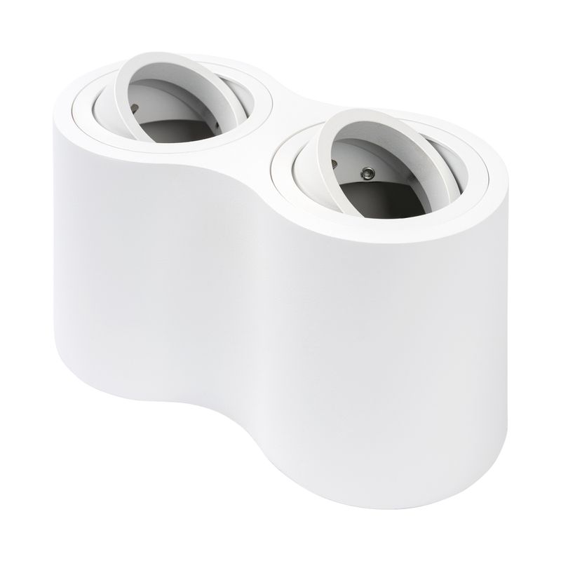 SPOTLIGHT FIXTURE ALUMINIUM WHITE GU10-SOCKET IP20 MAX-35W